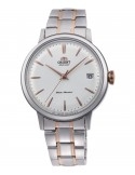 Zegarek klasyczny, elegancki damski, unisex Orient BAMBINO Automatic Ladies RA-AC0008S10B - Zegarki ORIENT