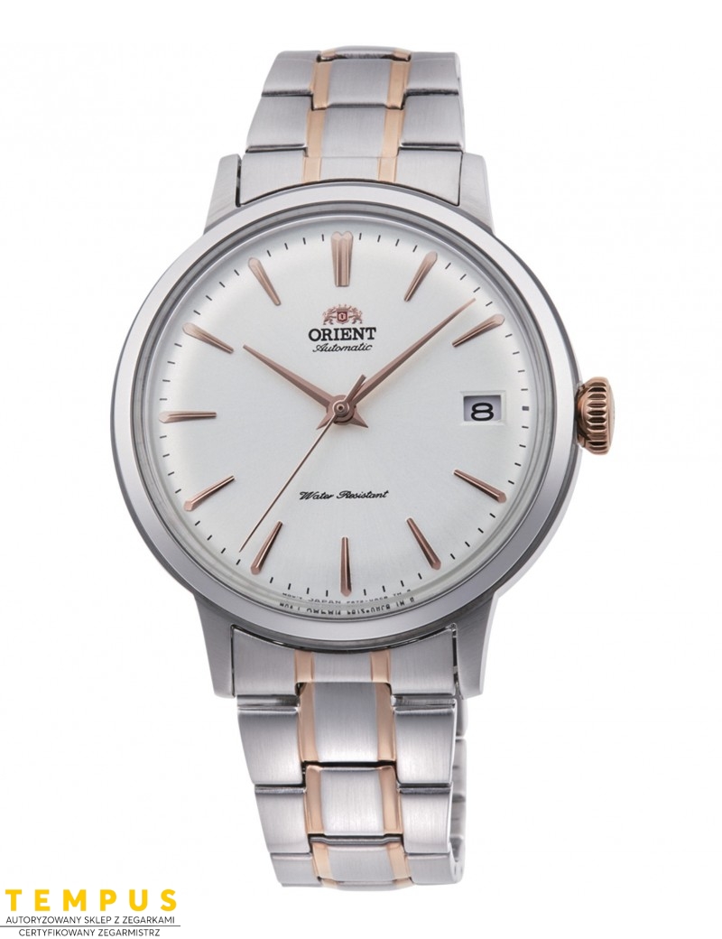 Zegarek klasyczny, elegancki damski, unisex Orient BAMBINO Automatic Ladies RA-AC0008S10B - Zegarki ORIENT