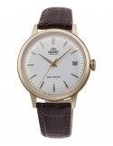 Zegarek klasyczny, elegancki damski, unisex Orient BAMBINO Automatic Ladies RA-AC0011S10B - Zegarki ORIENT