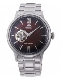 Zegarek klasyczny, elegancki męski Orient Bambino Automatic RA-AG0027Y10B Open Heart - Zegarki ORIENT