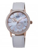 Zegarek klasyczny, elegancki damski Orient Diamond Accent Automatic RA-AK0004A10B - Zegarki ORIENT
