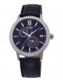 Zegarek klasyczny, elegancki damski Orient Diamond Accent Automatic RA-AK0006L10B - Zegarki ORIENT