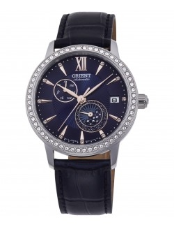 Zegarek klasyczny, elegancki damski Orient Diamond Accent Automatic RA-AK0006L10B - Zegarki ORIENT