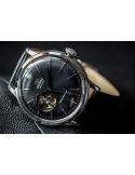 Zegarek klasyczny, elegancki męski Orient Bambino Automatic RA-AG0004B10B Open Heart - Zegarki ORIENT