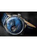 Zegarek klasyczny, elegancki męski Orient Bambino Automatic RA-AG0005L10B Open Heart - Zegarki ORIENT