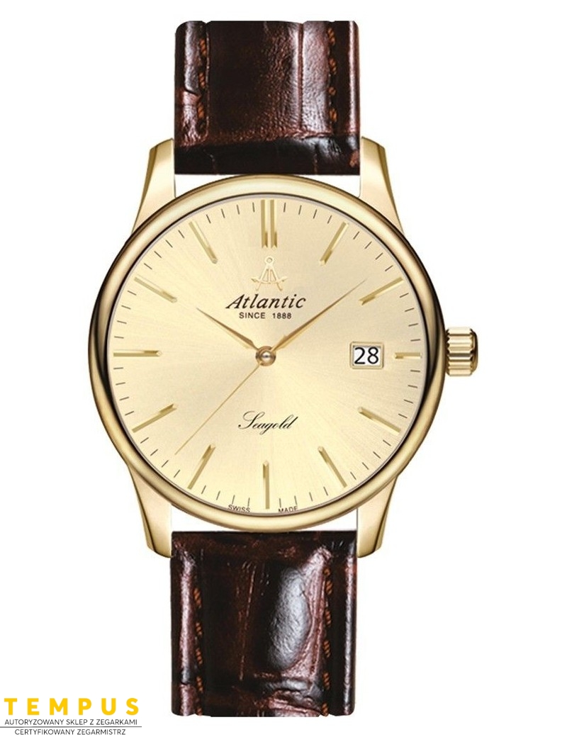 Atlantic SEAGOLD 14k 95344.65.31 Gent - Zegarki ATLANTIC Atlantic SEAGOLD 14k 95344.65.31 Gent - Zegarki ATLANTIC