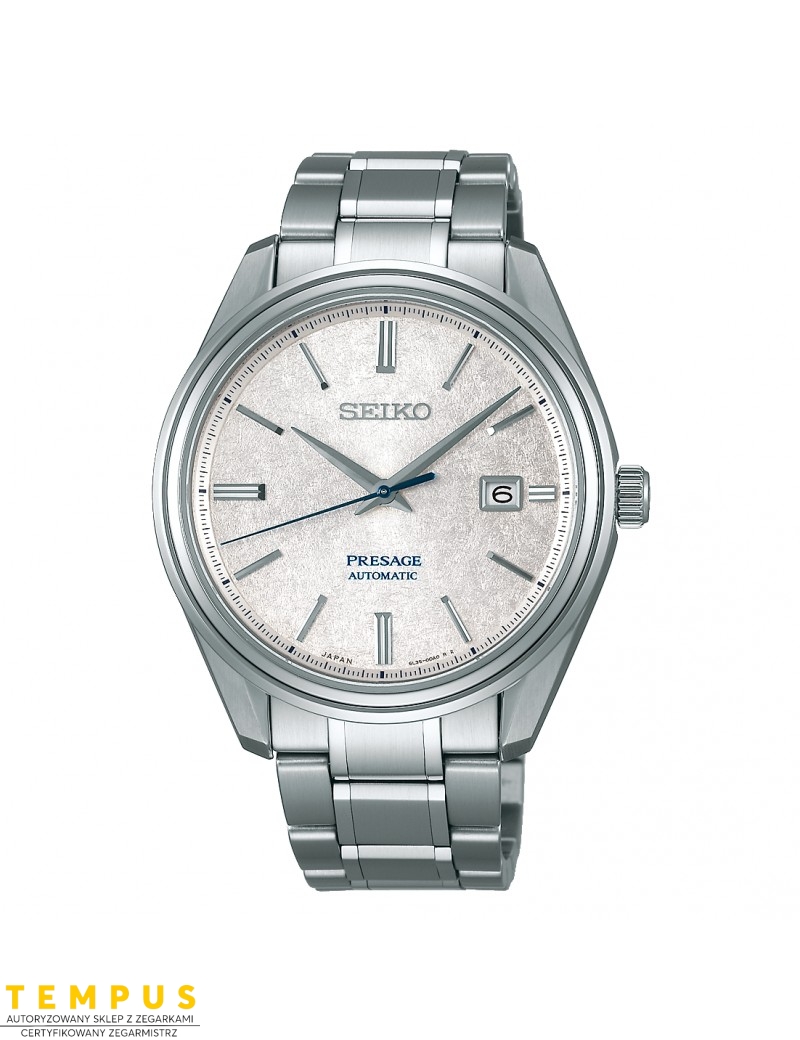 Zegarek elegancki męski Seiko Presage Sje073J1 Sharp Edged - Zegarki SEIKO Zegarek elegancki męski Seiko Presage Sje073J1 Sharp Edged - Zegarki SEIKO