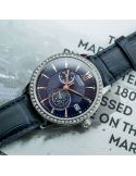 Zegarek klasyczny, elegancki damski Orient Diamond Accent Automatic RA-AK0006L10B - Zegarki ORIENT