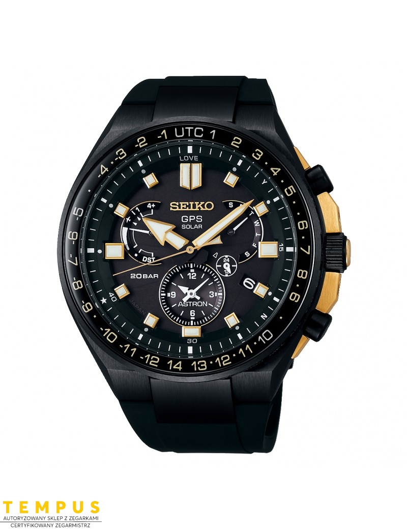 Zegarek sportowy męski Seiko Astron Novak Djokovic Limited Edition Sse174J1 - Zegarki SEIKO