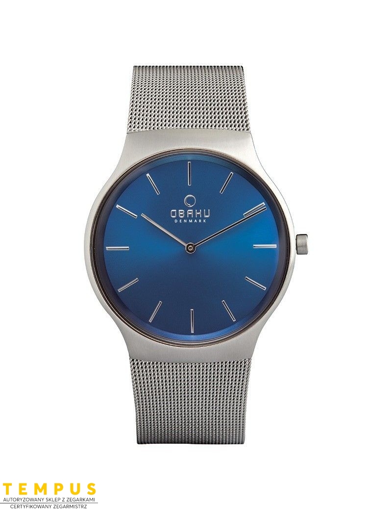 Zegarek klasyczny męski Obaku Denmark V178GXCLMC - Zegarki OBAKU
