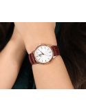 Zegarek damski Orient RA-NB0105S10B Contemporary Mechanical Lady Crystals - Zegarki ORIENT