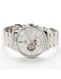 Zegarek klasyczny, elegancki męski Orient Sun & Moon Automatic RA-AS0101S10B Open Heart - Zegarki ORIENT
