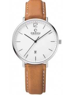 Zegarek klasyczny męski Obaku Denmark V181GDCWRZ - Zegarki OBAKU