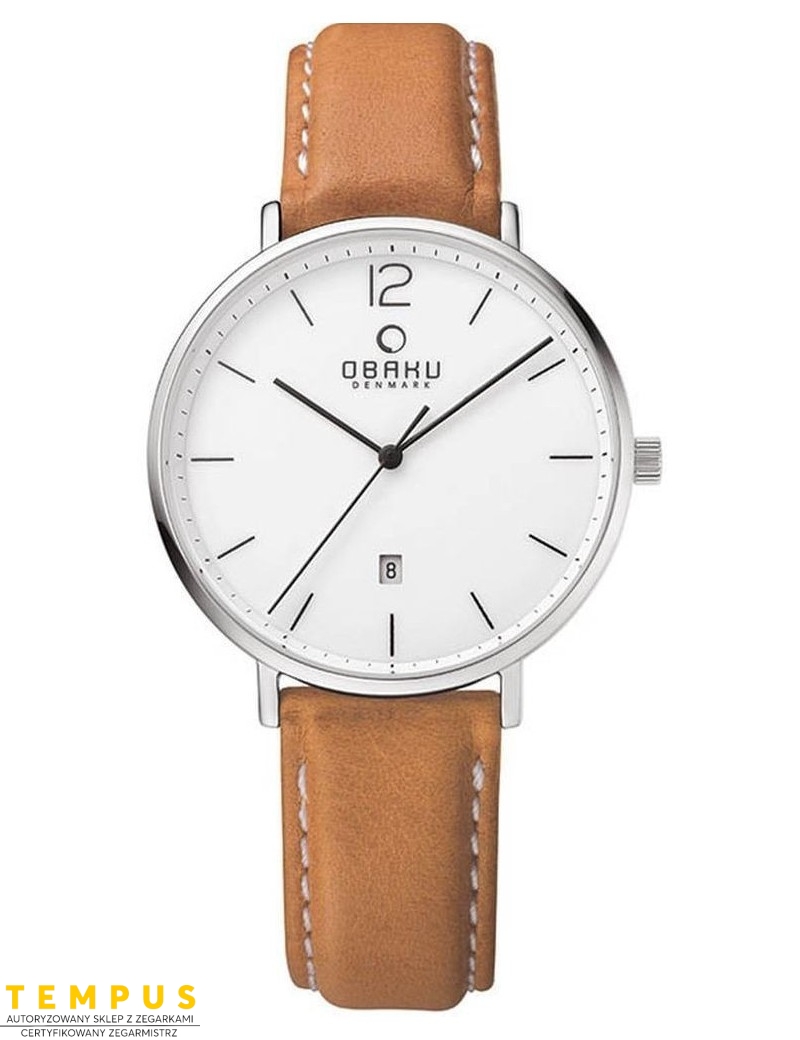 Zegarek klasyczny męski Obaku Denmark V181GDCWRZ - Zegarki OBAKU Zegarek klasyczny męski Obaku Denmark V181GDCWRZ - Zegarki OBAKU
