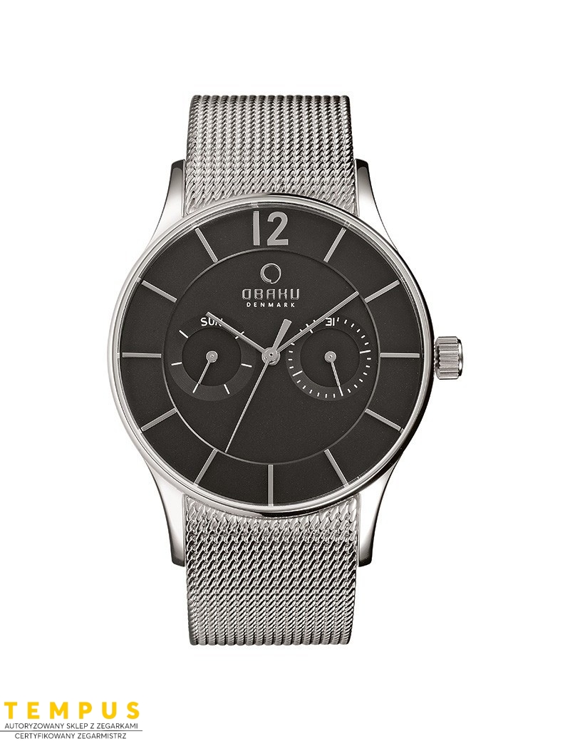 Zegarek klasyczny męski Obaku Denmark V175GMCBMC - Zegarki OBAKU