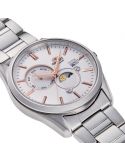 Zegarek klasyczny męski Orient Classic Sun & Moon Automatic RA-AK0306S10B - Zegarki ORIENT