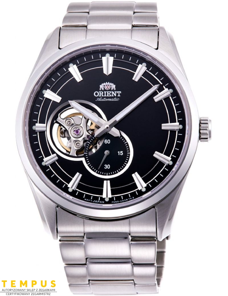 Zegarek klasyczny męski Orient Contemporary Mechanical Open Heart RA-AR0002B30B - Zegarki ORIENT Zegarek klasyczny męski Orient Contemporary Mechanical Open Heart RA-AR0002B30B - Zegarki ORIENT
