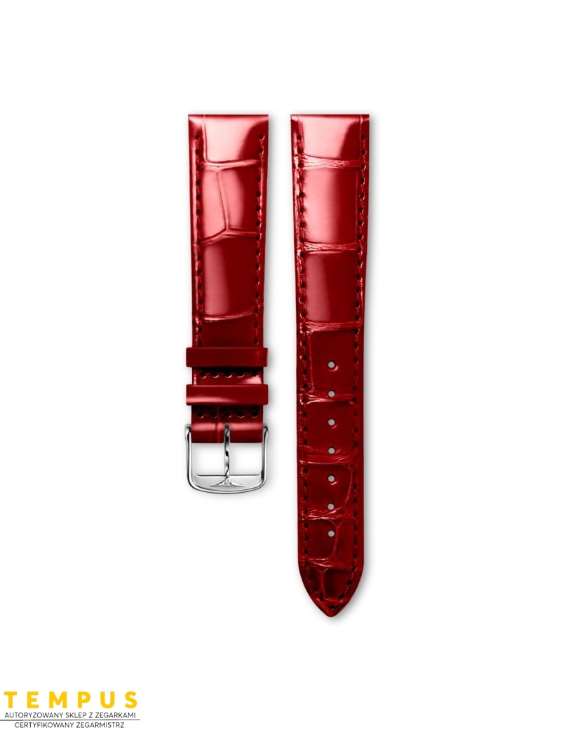 Pasek Longines jasnoczerwony z aligatora L682169835 - LONGINES - paski do zegarków Pasek Longines jasnoczerwony z aligatora L682169835 - LONGINES - paski do zegarków