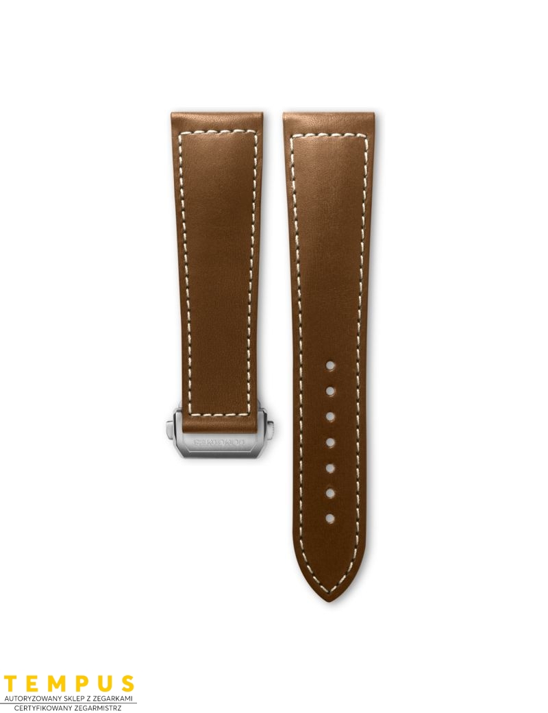 Pasek Longines beżowy ze skóry cielęcej w półmacie L682169353 - LONGINES - paski do zegarków Pasek Longines beżowy ze skóry cielęcej w półmacie L682169353 - LONGINES - paski do zegarków