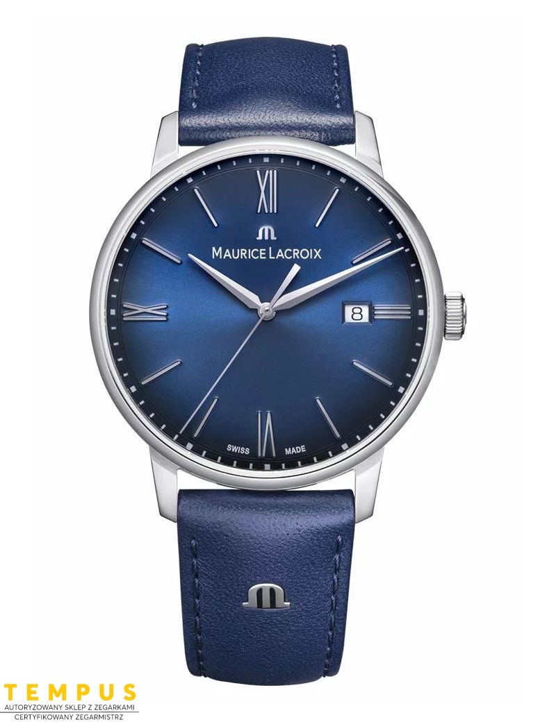 Zegarek klasyczny, elegancki męski Maurice Lacroix Eliros Date EL1118-SS001-410-4 - Zegarki MAURICE LACROIX Zegarek klasyczny, elegancki męski Maurice Lacroix Eliros Date EL1118-SS001-410-4 - Zegarki MAURICE LACROIX
