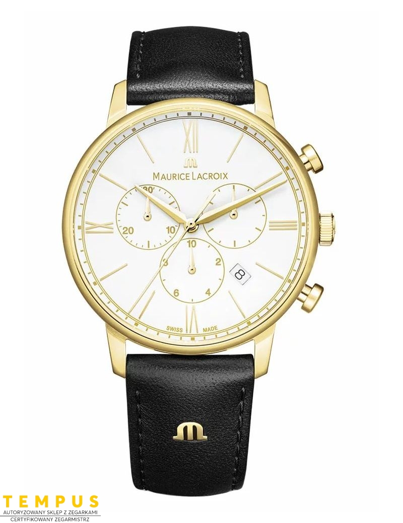 Zegarek klasyczny, elegancki męski Maurice Lacroix Eliros Chronograph EL1098-PVY01-110-2 - Zegarki MAURICE LACROIX Zegarek klasyczny, elegancki męski Maurice Lacroix Eliros Chronograph EL1098-PVY01-110-2 - Zegarki MAURICE LACROIX