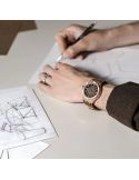 Zegarek casual męski Maurice Lacroix Aikon Automatic Bronze AI6008-BRZ01-730-3 Limited Edition - Zegarki MAURICE LACROIX