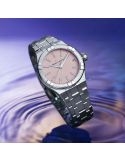 Zegarek casual damski Maurice Lacroix Aikon Quartz Colours Edition AI1106-SS002-550-1 Pink - Zegarki MAURICE LACROIX