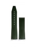 Pasek Longines zielony gumowy L682170861 - LONGINES - paski do zegarków