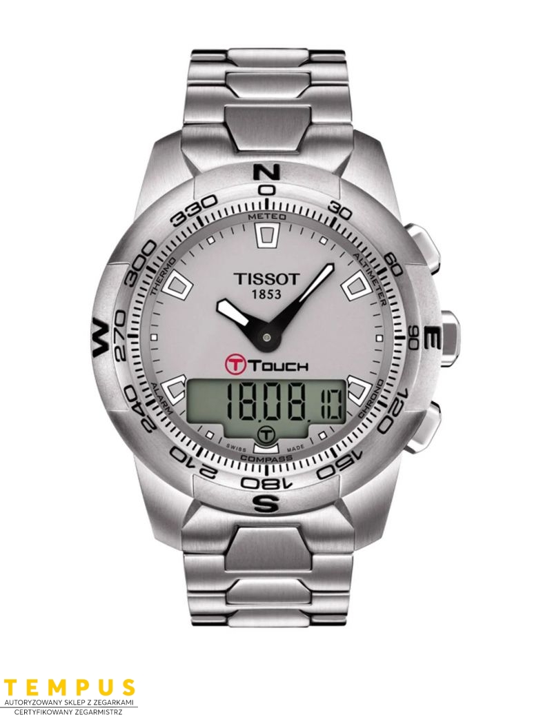 Tissot T-Touch II Stainless Steel T047.420.11.071.00 - Zegarki TISSOT Tissot T-Touch II Stainless Steel T047.420.11.071.00 - Zegarki TISSOT
