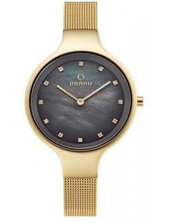Zegarek klasyczny damski Obaku Denmark V173LXGJMG - Zegarki OBAKU