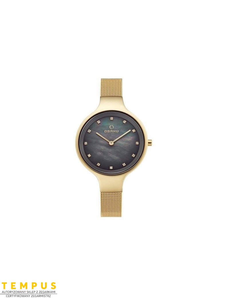 Zegarek klasyczny damski Obaku Denmark V173LXGJMG - Zegarki OBAKU Zegarek klasyczny damski Obaku Denmark V173LXGJMG - Zegarki OBAKU