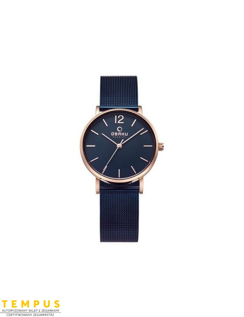 Zegarek klasyczny damski Obaku Denmark V197LXVLML1 - Zegarki OBAKU Zegarek klasyczny damski Obaku Denmark V197LXVLML1 - Zegarki OBAKU