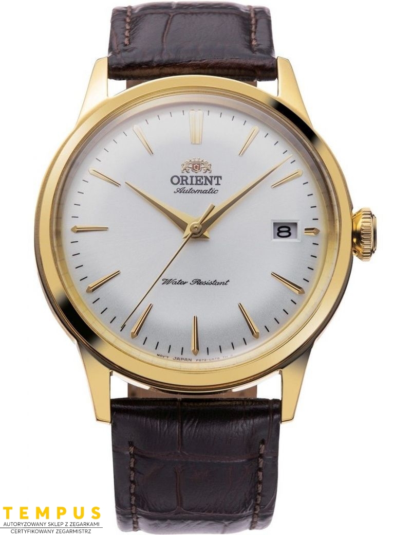 Zegarek klasyczny męski Orient BAMBINO Automatic RA-AC0M01S30B - Zegarki ORIENT