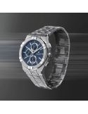 Zegarek casual męski Maurice Lacroix Aikon Quartz Chronograph AI1118-SS002-430-1 na bransolecie