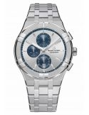 Zegarek casual męski Maurice Lacroix Aikon Quartz Chronograph AI1118-SS002-230-1 na bransolecie