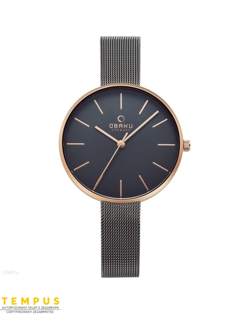 Zegarek klasyczny damski Obaku Denmark V211LXVJMJ - Zegarki OBAKU Zegarek klasyczny damski Obaku Denmark V211LXVJMJ - Zegarki OBAKU