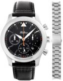 Balticus Flying Seal 44mm Czarny Limitowany 50szt BALFSQCHBLA - Zegarki BALTICUS