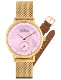 Balticus New Sky Gold Pink Pearl dodatkowa bransoleta BLT-BALNSGP - Zegarki BALTICUS