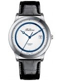 Balticus Steersman Sternik Srebrny Niebieski BLT-BALSTSWBLU - Zegarki BALTICUS