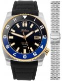 Balticus Deep Water czarno-niebieski Limitowany 50szt BAL-DWOBBG - Zegarki BALTICUS