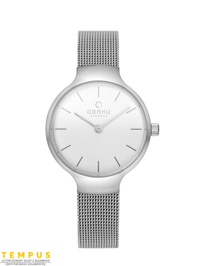 Zegarek klasyczny damski Obaku Denmark V223LXCIMC - Zegarki OBAKU Zegarek klasyczny damski Obaku Denmark V223LXCIMC - Zegarki OBAKU