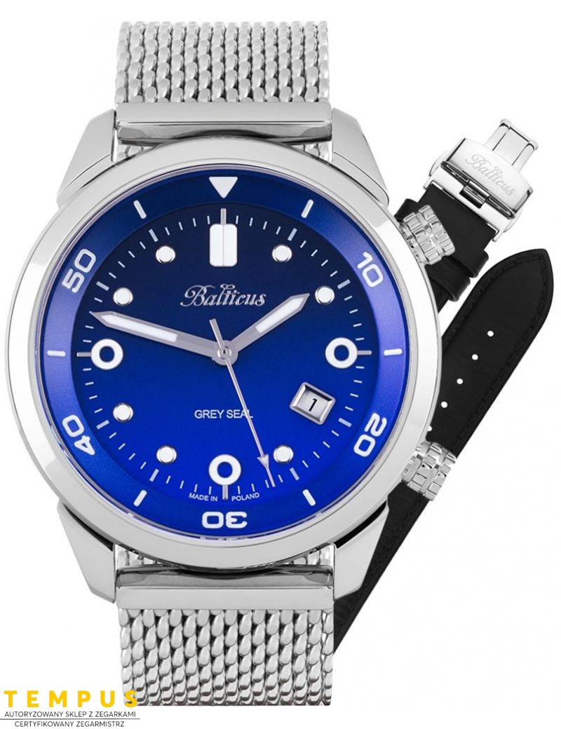 Balticus Grey Seal Limitowany BLT-BALGSBL - Zegarki BALTICUS Balticus Grey Seal Limitowany BLT-BALGSBL - Zegarki BALTICUS