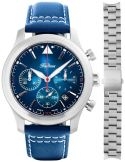 Balticus Flying Seal 44mm Niebieski Limitowany 80szt BALFSQCHBLU - Zegarki BALTICUS