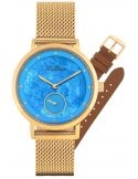 Balticus New Sky Gold Blue Pearl dodatkowy pasek BLT-BALNSGBL - Zegarki BALTICUS