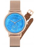 Balticus New Sky Rose Gold Blue Pearl dodatkowa bransoleta BLT-BALNSRBL - Zegarki BALTICUS