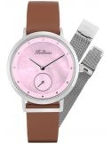 Balticus New Sky Silver Pink Pearl dodatkowy pasek BLT-BALNSSP - Zegarki BALTICUS