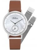 Balticus New Sky Silver White Pearl dodatkowy pasek BLT-BALNSSW - Zegarki BALTICUS