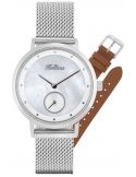Balticus New Sky Silver White Pearl dodatkowy pasek BLT-BALNSSW - Zegarki BALTICUS