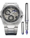 Balticus Chrono Moonphase 42mm z Piórem Limitowany PERUNFP - Zegarki BALTICUS