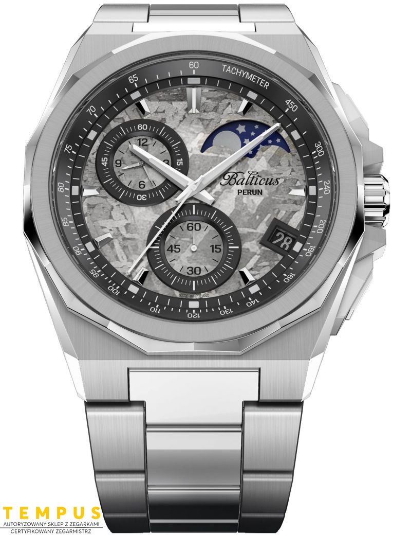 Balticus Chrono Moonphase 42mm Limitowany PERUN - Zegarki BALTICUS Balticus Chrono Moonphase 42mm Limitowany PERUN - Zegarki BALTICUS